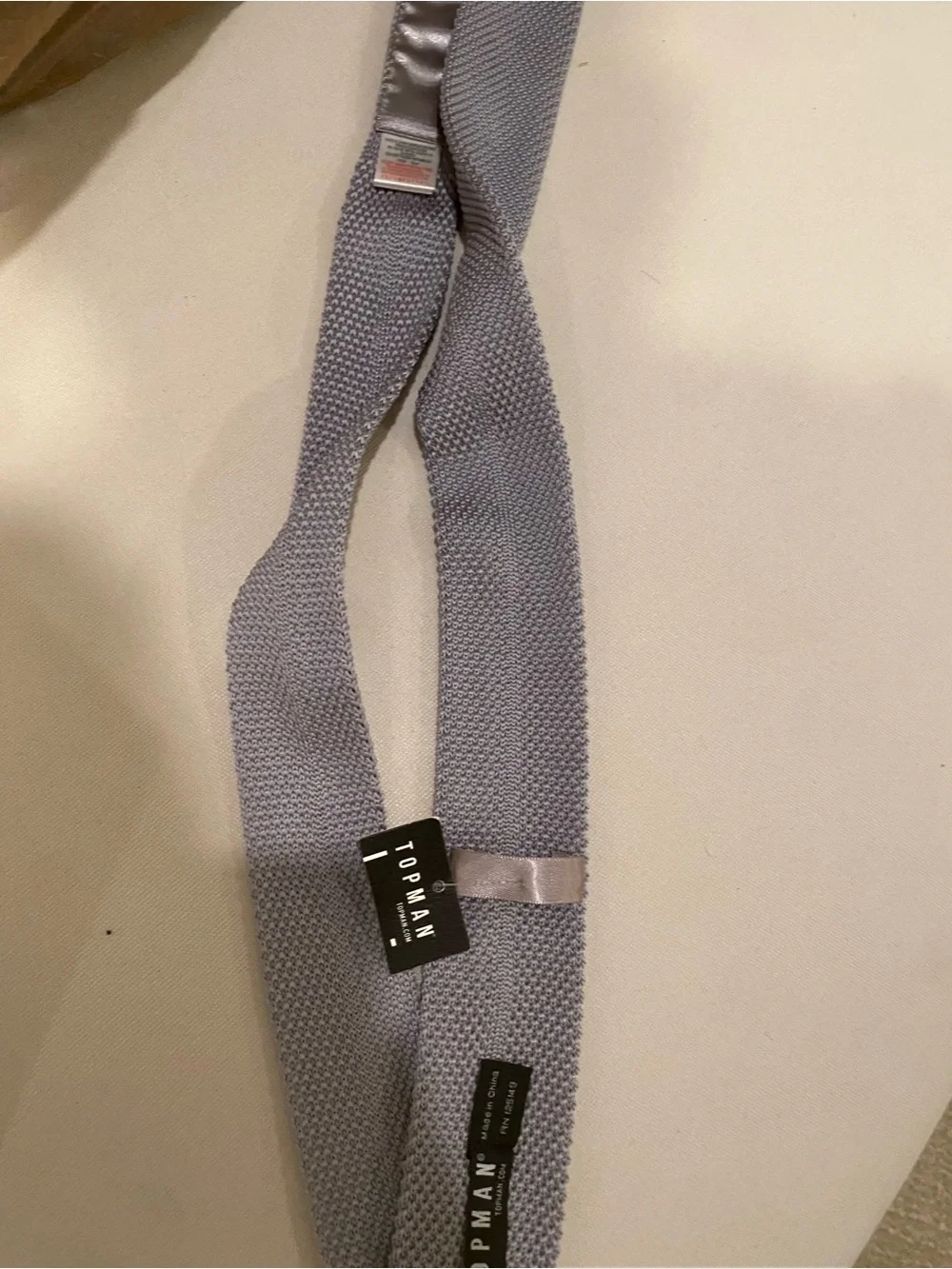 Topman Light Lavender Knit Tie
